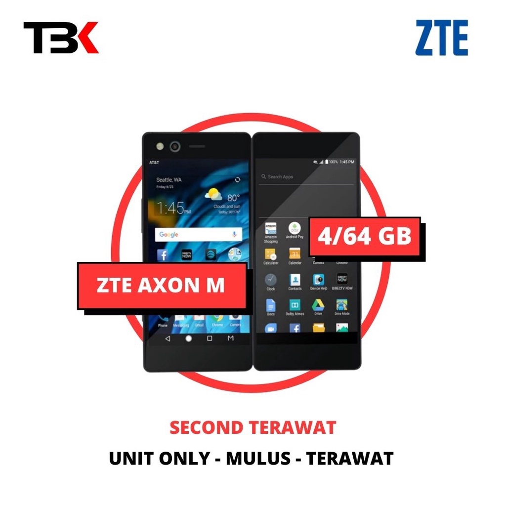HP FLIP ZTE AXON M 4/64GB