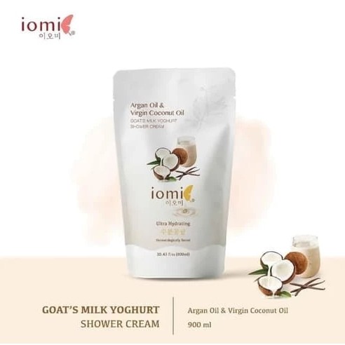 IOMI Shower Cream Reffil 900ml