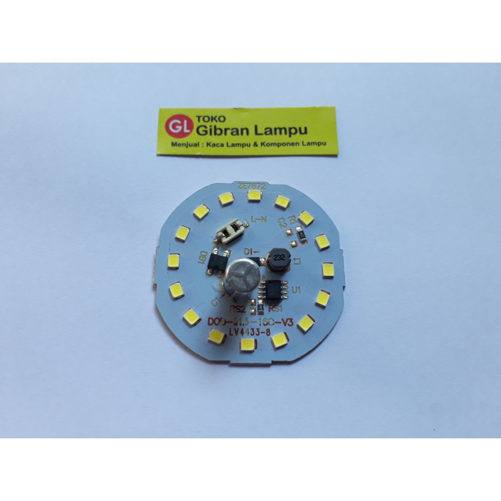 PCB Mata Lampu LED 15w Tanpa Driver - Mata LED AC Langsung 220V (BM)