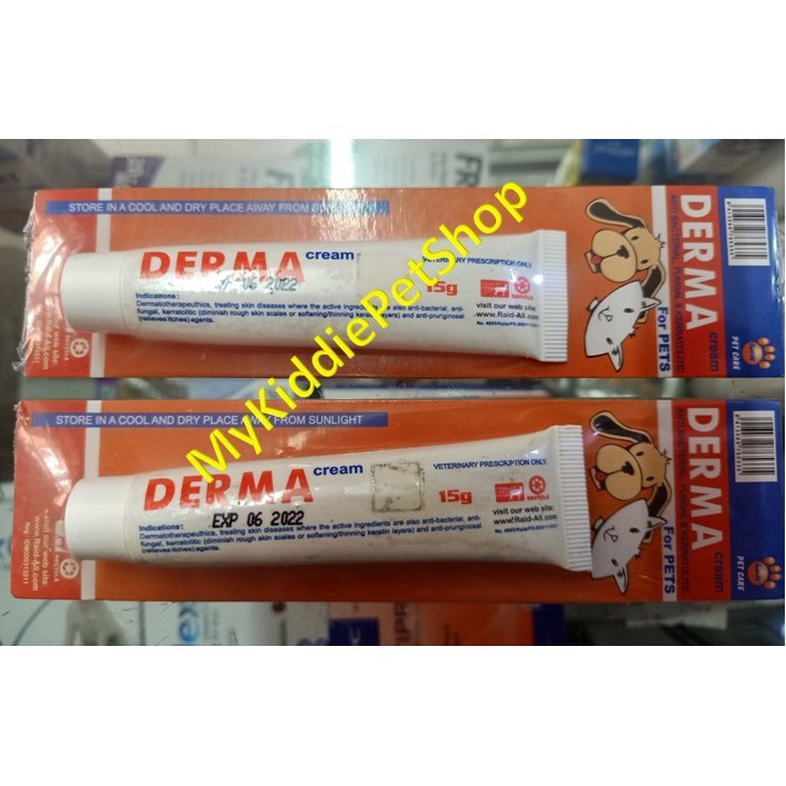 Salep Derma Cat Dog - Salep Jamur Kucing Salep Jamur Anjing Infeksi