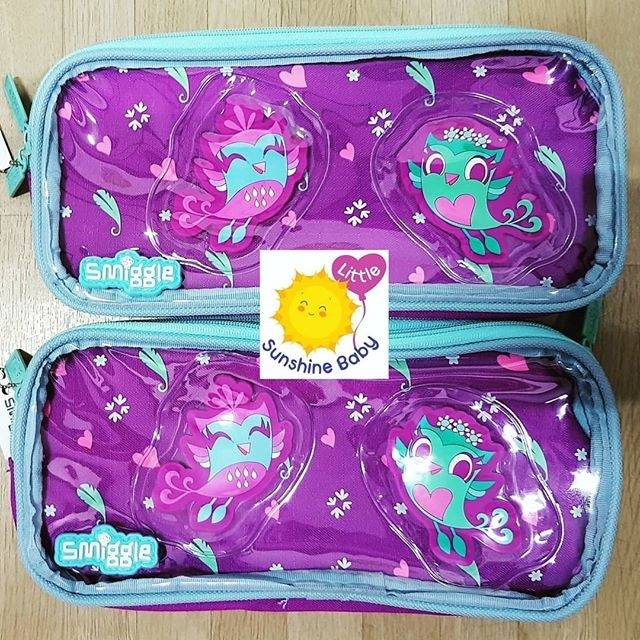 

Smiggle Pencil Case Bird Purple Transparant Ori - Tempat Pensil Smiggle