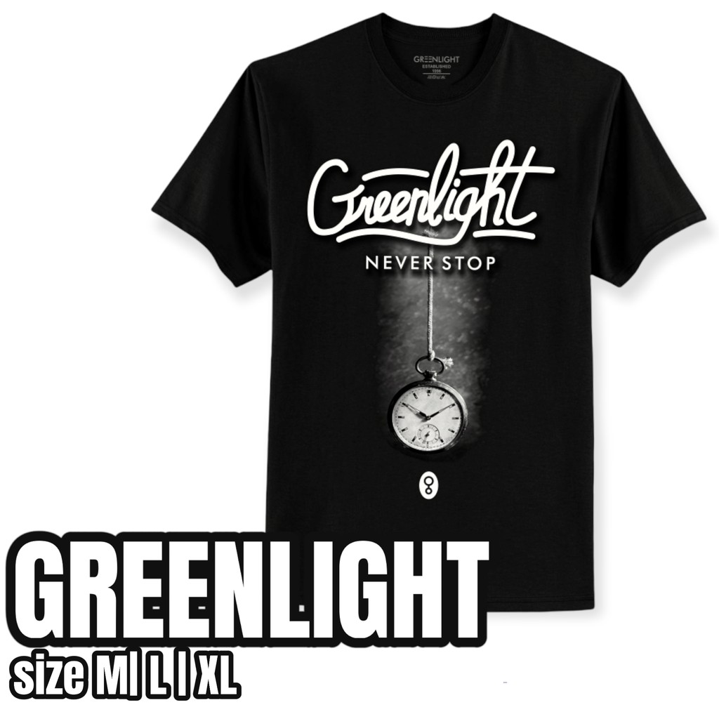 Kaos greenlight ORIGINAL/ Kaos greenlight  pria original lengan pendek/kaos pria/kaos greenlight/ ka