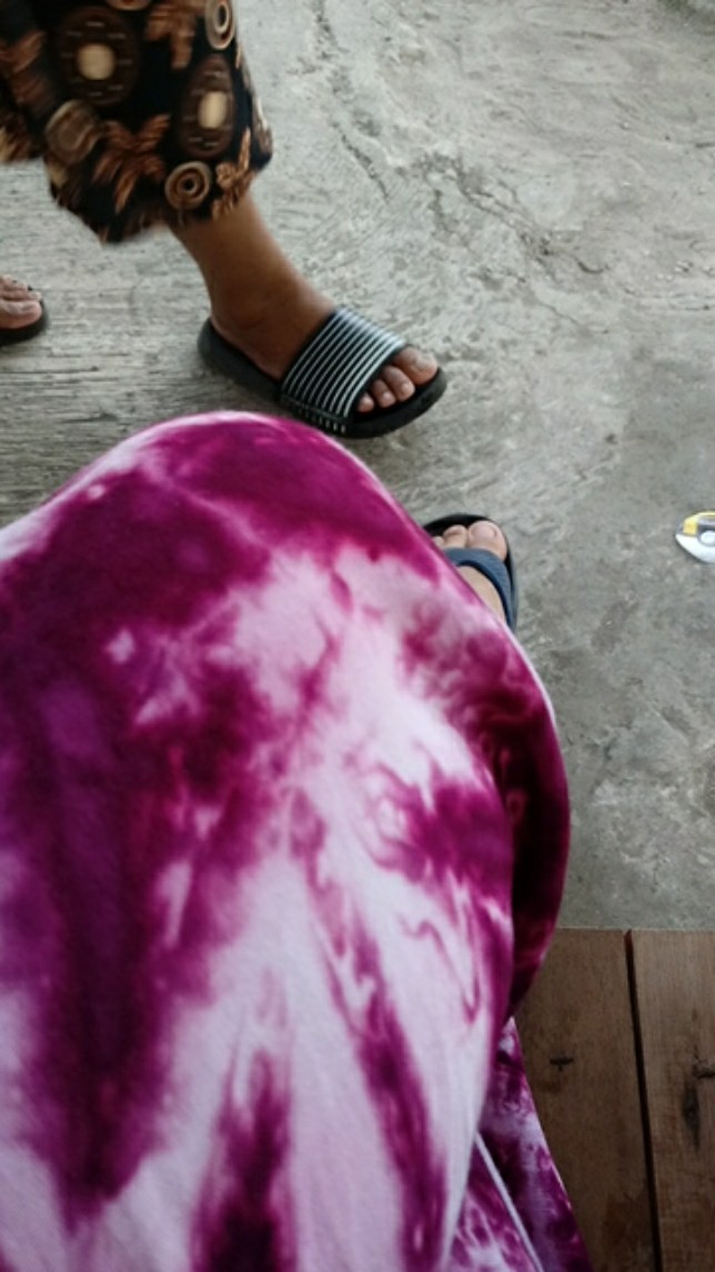 Stelan Kencana Ungu Celana Panjang Kancing Depan 2