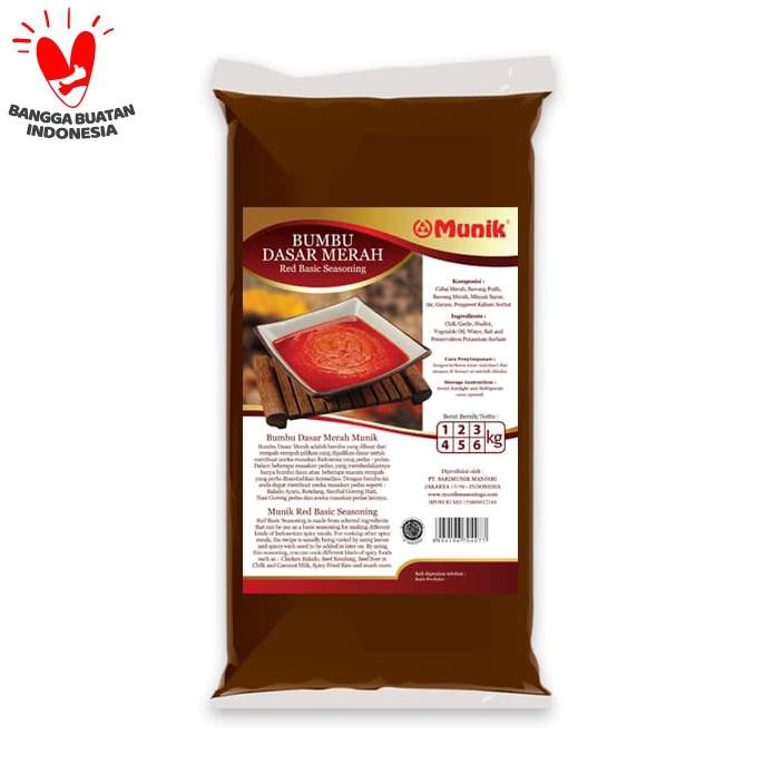 

READY BAYAR DITEMPAT Bumbu Munik Bumbu Dasar Merah - 1000gr PROMO Kode 1301