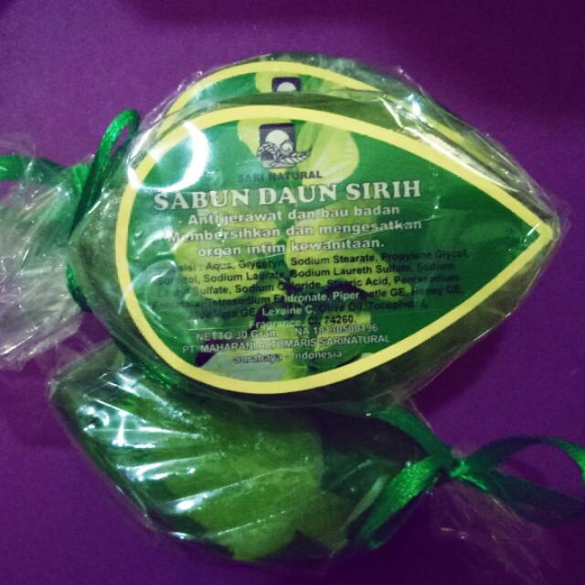 sabun daun sirih sari natural