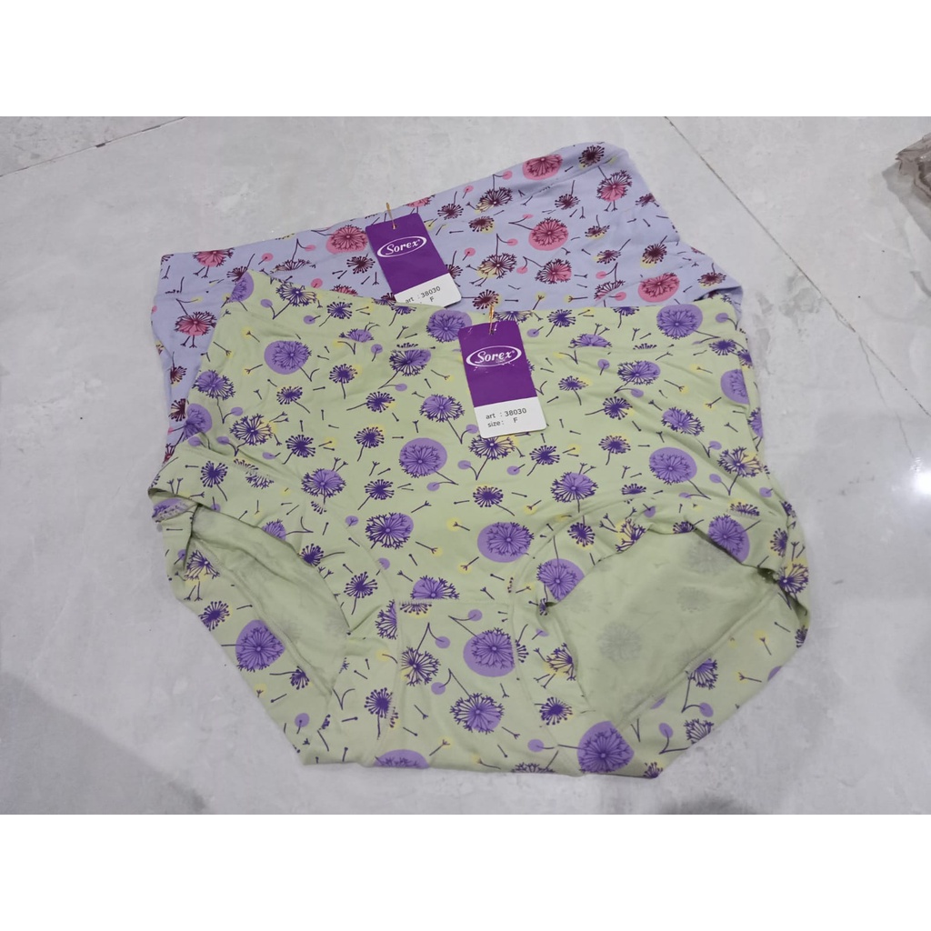 Cd Wanita Sorex 38030 / 38029 (Fit to L) Motif |tyx