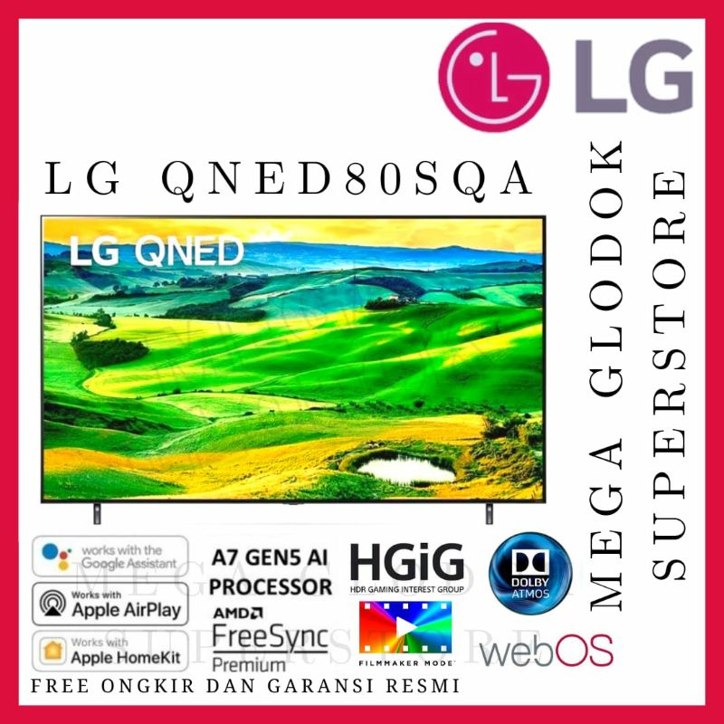 LG 86QNED80SQA QNED TV UHD 4K SMART TV 86 INC w/ AI ThinkQ