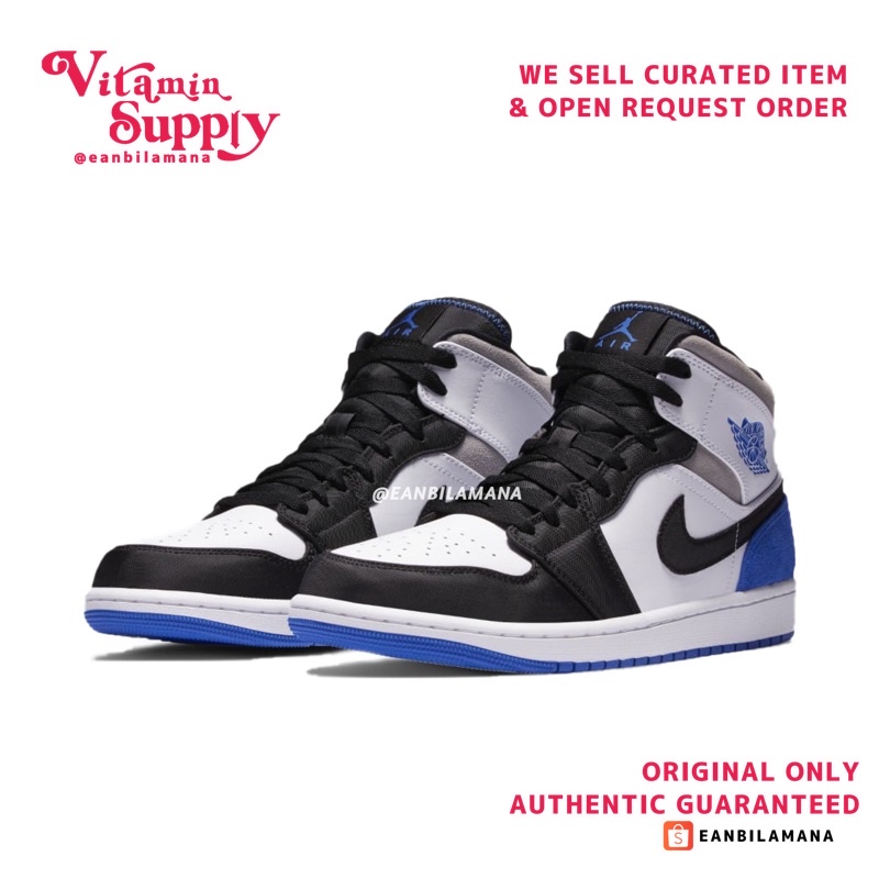 AIR JORDAN 1 MID SE 'UNION GAME ROYAL'