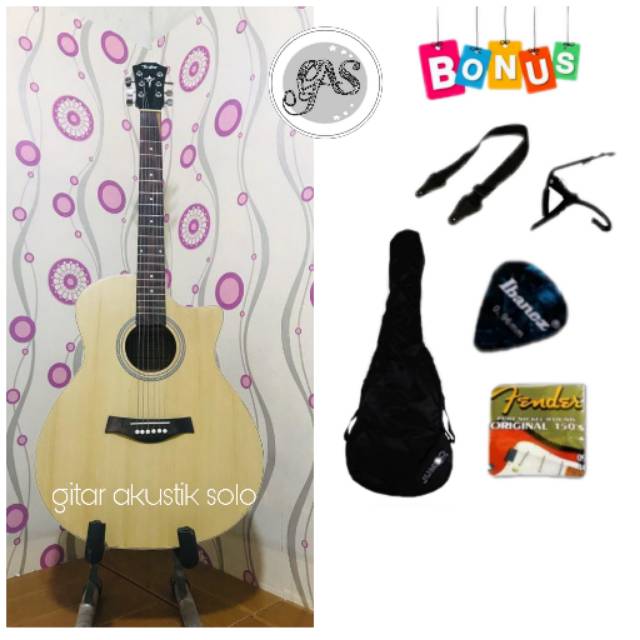 Gitar Akustik  Taylor Pemula