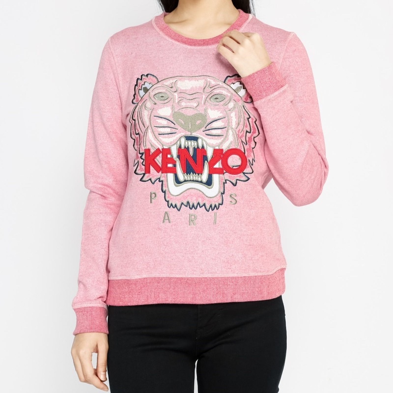 Ken. Tiger Crewneck Pink