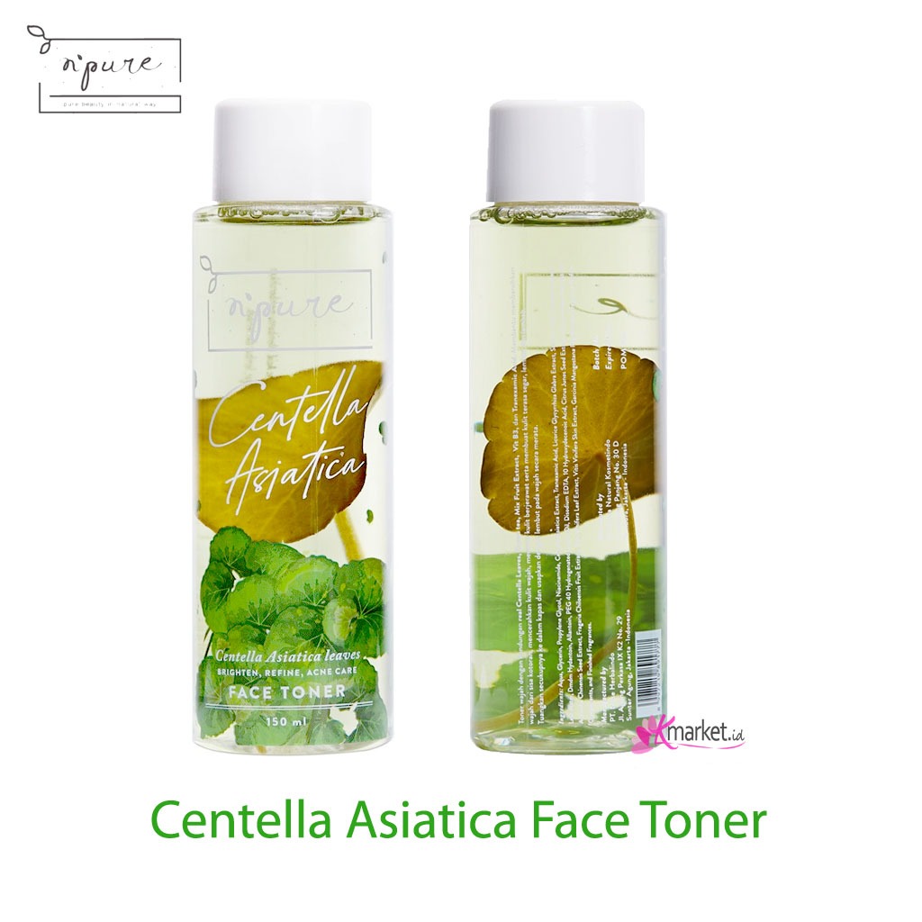 [BPOM] NPURE Face Toner Centella Asiatica (Cica Series)