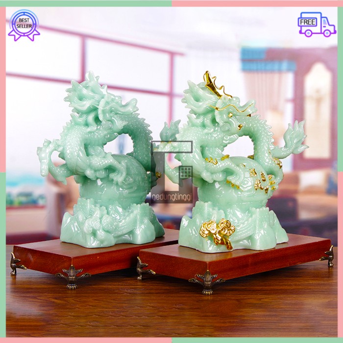 Patung Pajangan Hiasan Hadiah Kado Shio Dewa Naga Air Meja Kayu Kantor Benda Gelang Fengshui Fengsui Feng Shui Rejeki Hoki Keberuntungan Emas Mas Kuningan Batu Giok Resin Cina Rupang Tasbih Buddha Budha Amitabha Statue Necklace Aquarium Mini Kecil Besar