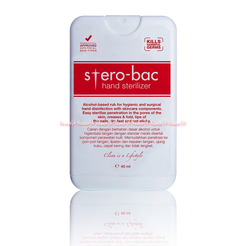 Stero-Bac Hand Sterilizer Alat Pensteril Tangan Yang Praktis Stero Bac