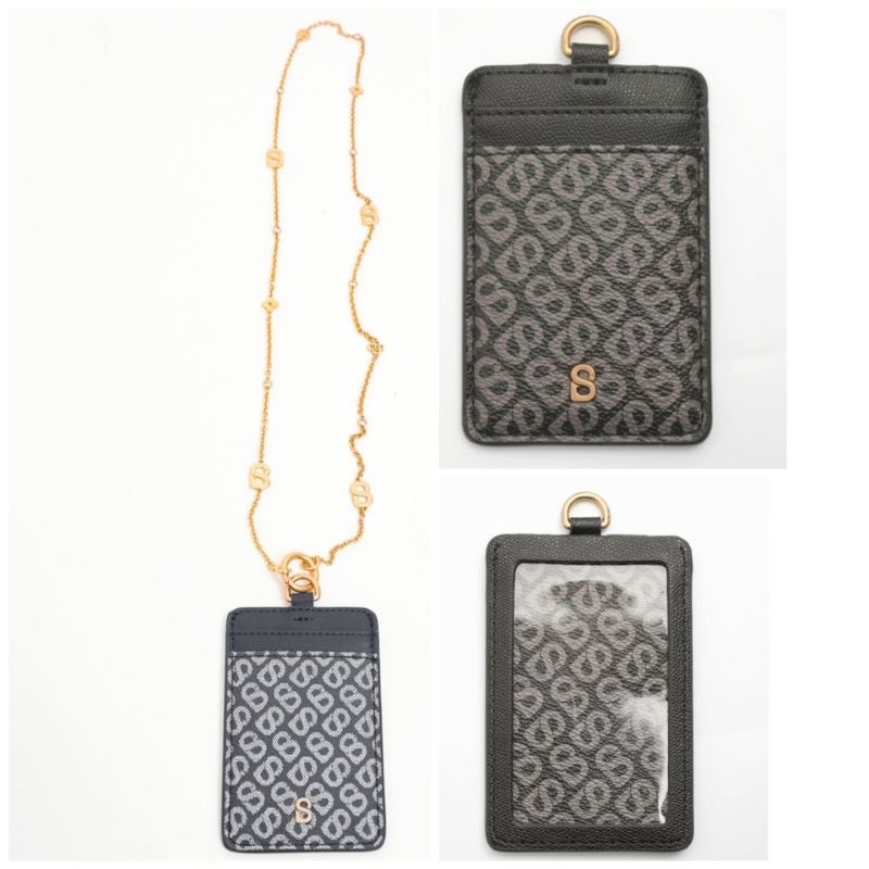 Buttonscarves Izzy Lanyard Black