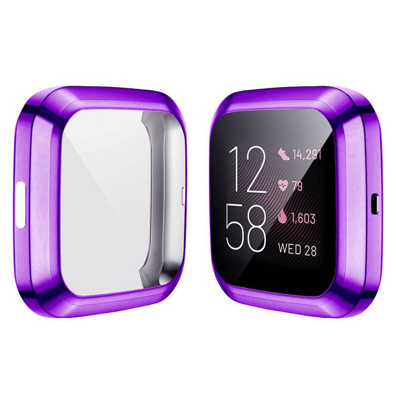 Soft Case Tpu Bumper Pelindung Layar Smartwatch Fitbit Versa3 2 Versa3 Versa2 Sense Inspire2 Inspire2