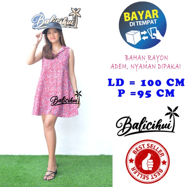 Balicihui Dress Lucy Dress Wanita Dress Pendek Wanita Dress Bali Trendy Nyaman