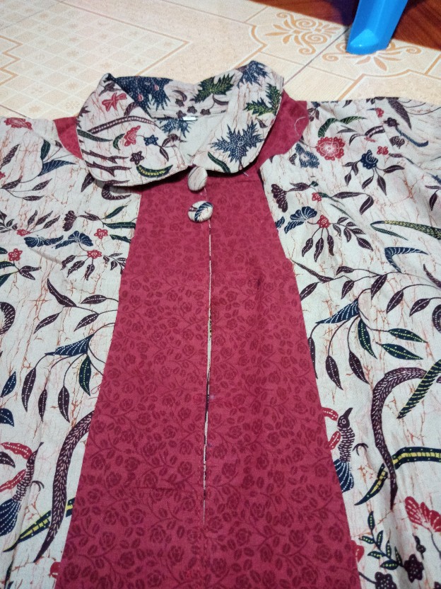 Blus Madura Merak Lj Batik Solo Seragaman Kerja Kantor Casual Formal Atasan Blouse