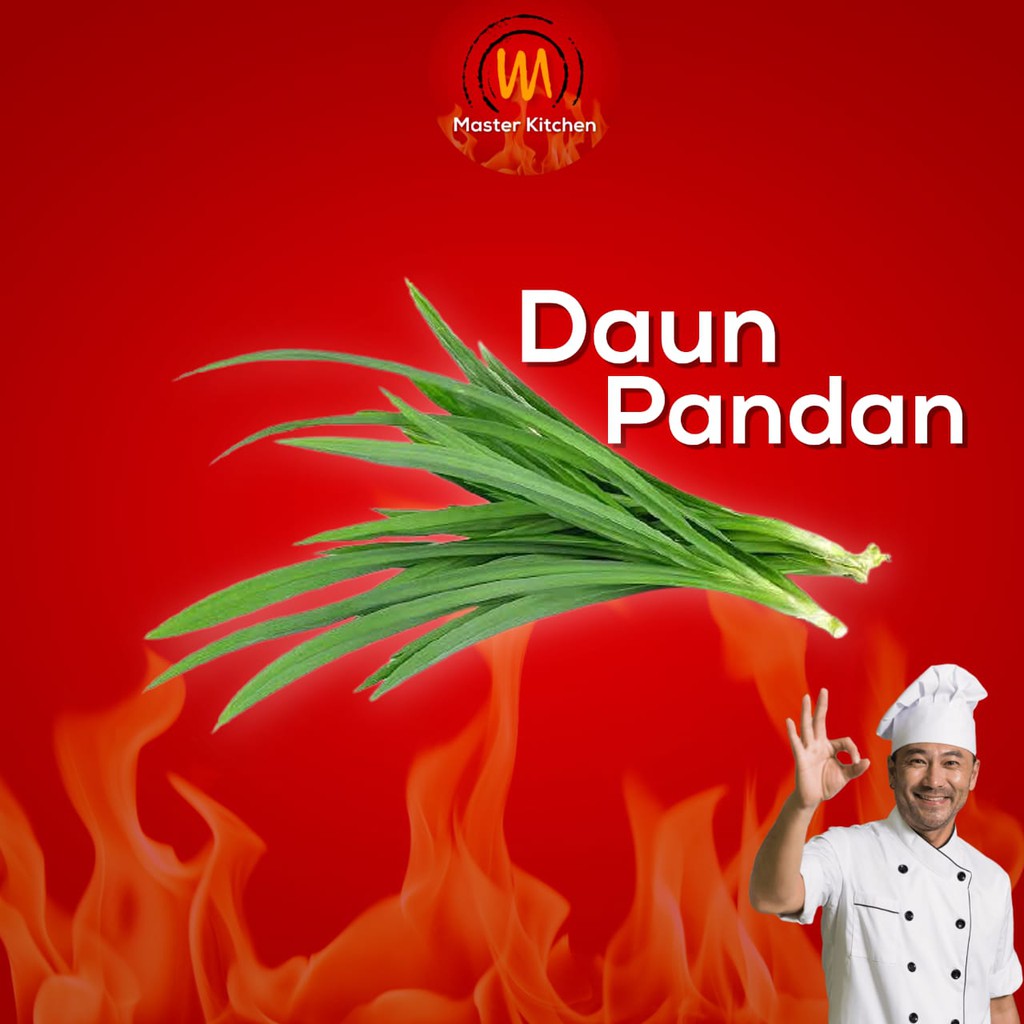 

Daun Pandan Wangi 250gr - Master Kitchen