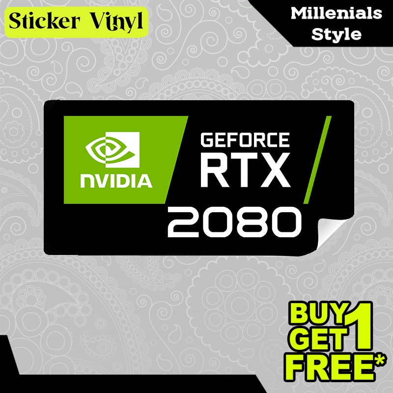 

Stiker Sticker Nvidia Geforce RTX Ray Tracing 2080 Kartu Grafis PC dan Laptop Aesthetic Bahan Vinyl Satuan Anti Air