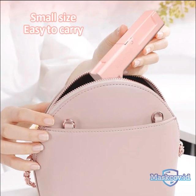 Alat Pencet Lift, EDC, Gagang Pintu, ATM anti virus ada busa untuk refill desinfektan bisa refill-pink