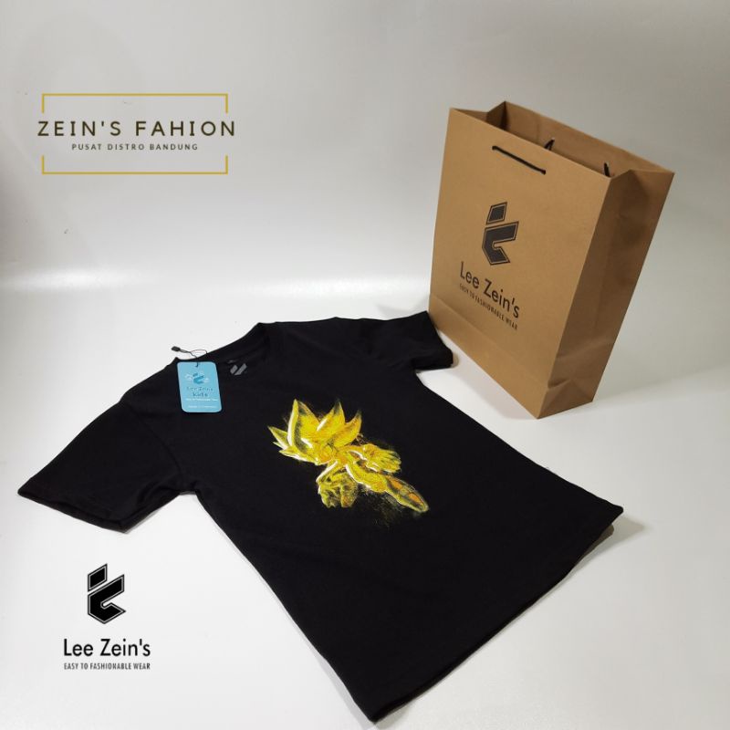 Kaos anak Original Lee Zein's karakter sonic