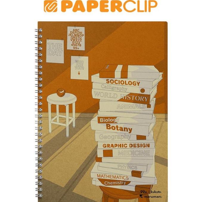 

NOTEBOOK B5 MARUMAN KUKUTO N688-09 ORANGE