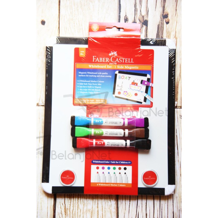 

Berkualitas Whiteboard Set Faber Castell Hemat