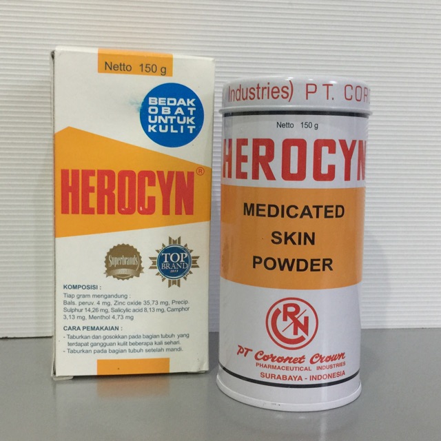 Bedak Herocyn 150gr / bedak herocyn