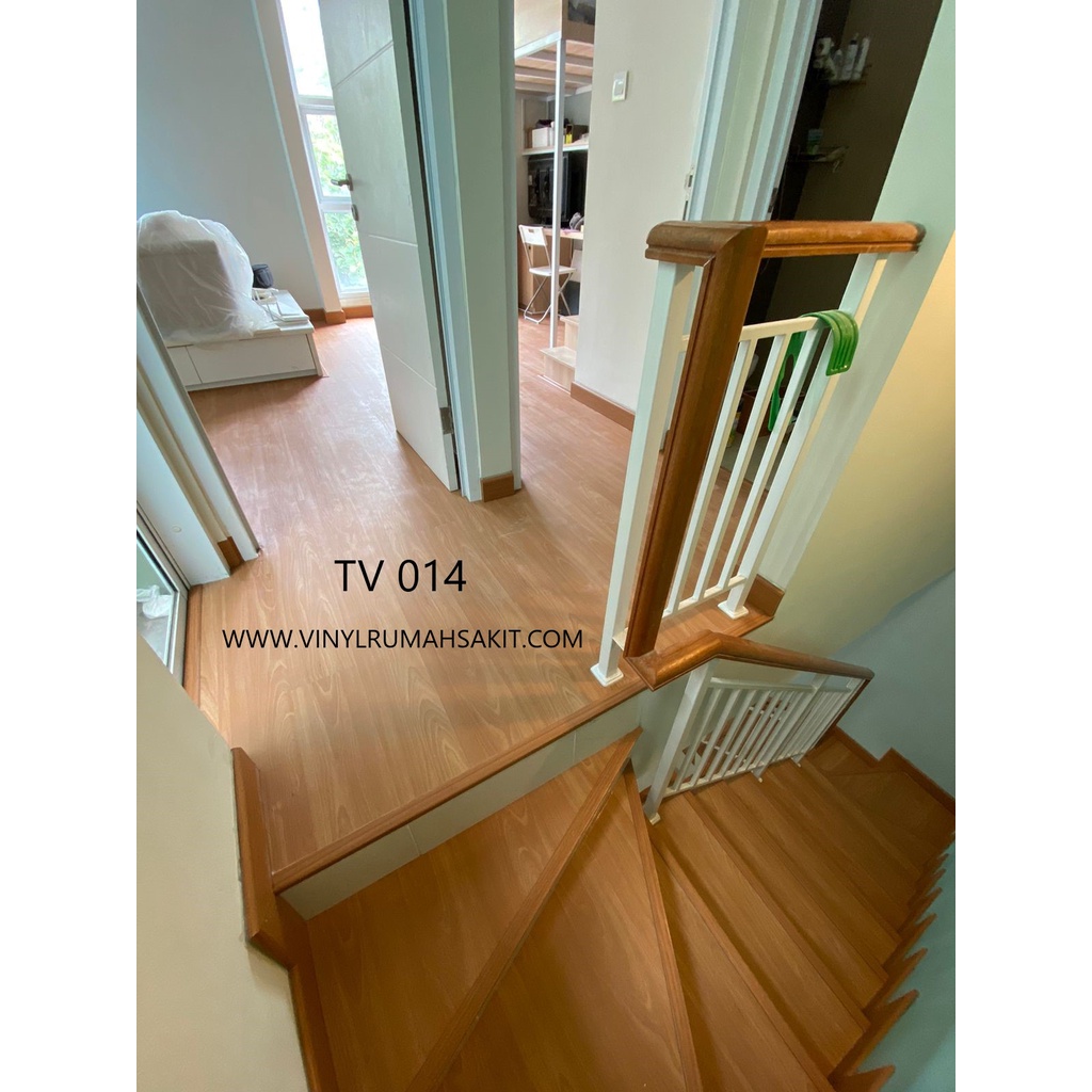 LANTAI VINYL PLANK TACO Type TV 014 Tebal 3mm Rp 186.500/M2