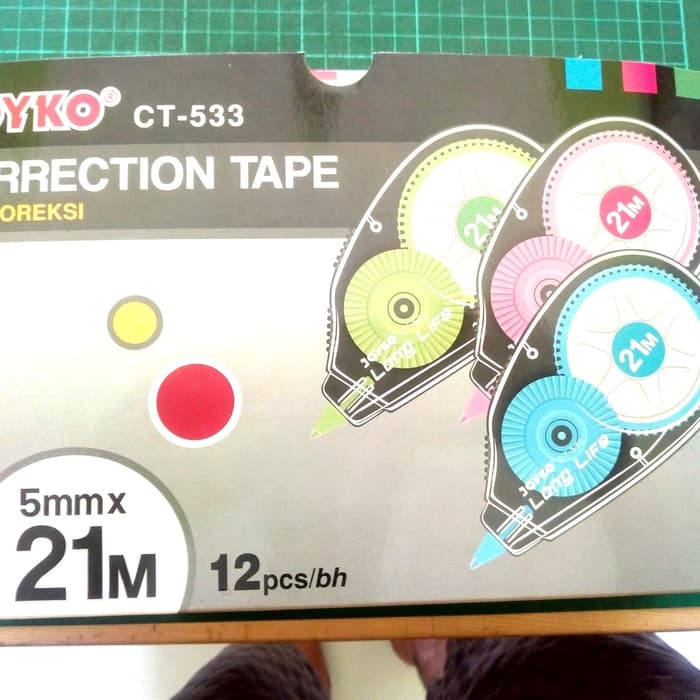 

Tipex Kenko - Refill Tipex Tombow - Correction Tape 1Pak Tipe X/Correction/Corection Tape Joyko
