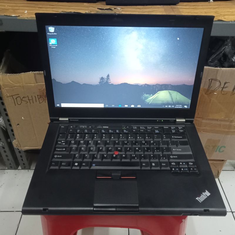 laptop Lenovo thinkpad t420 core i5 gen 2th ram 4 HDD 500gb
