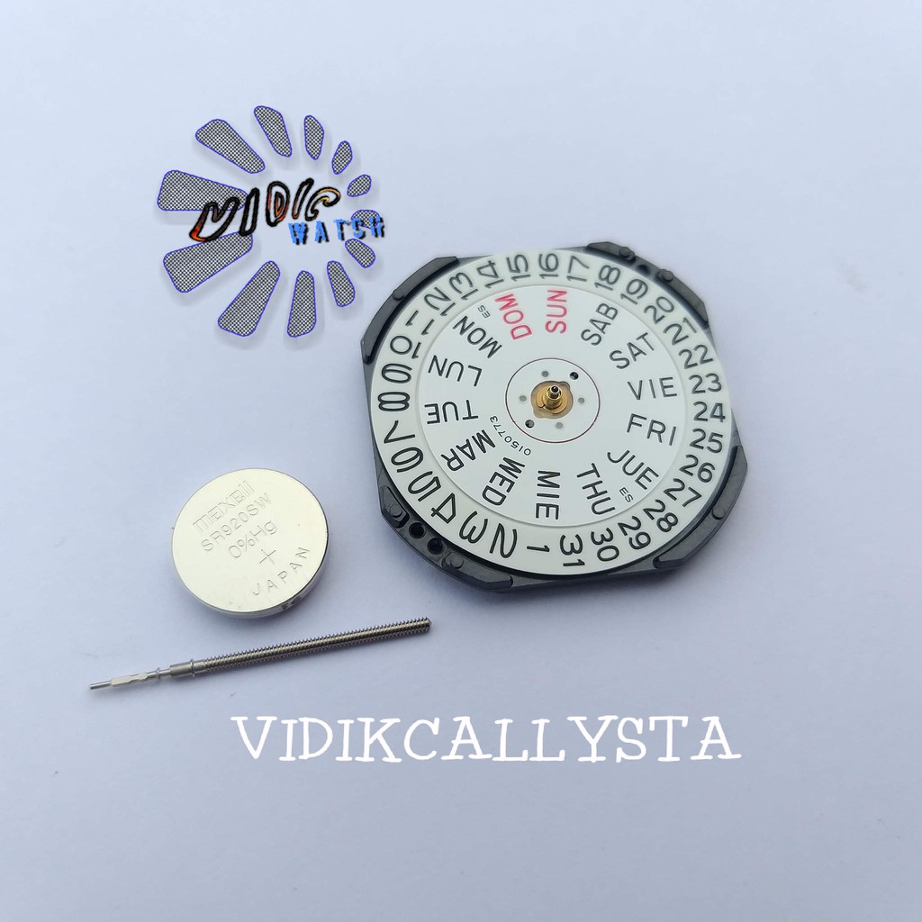 Mesin jam tangan Vx43e Vx-43 Vx 43e vx43 Original Tanggal samping Hari