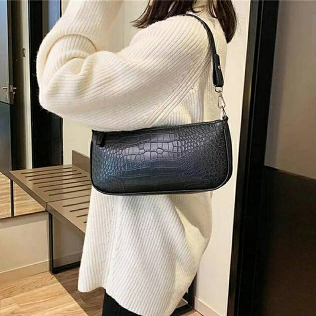 TAS BAHU CROCO/TAS WANITA /TAS BAHU MURAH