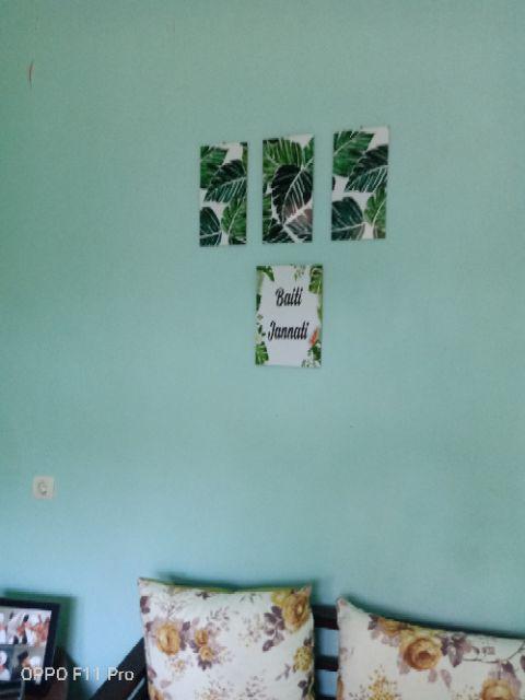 Hiasan Dinding Poster Kayu Al-172