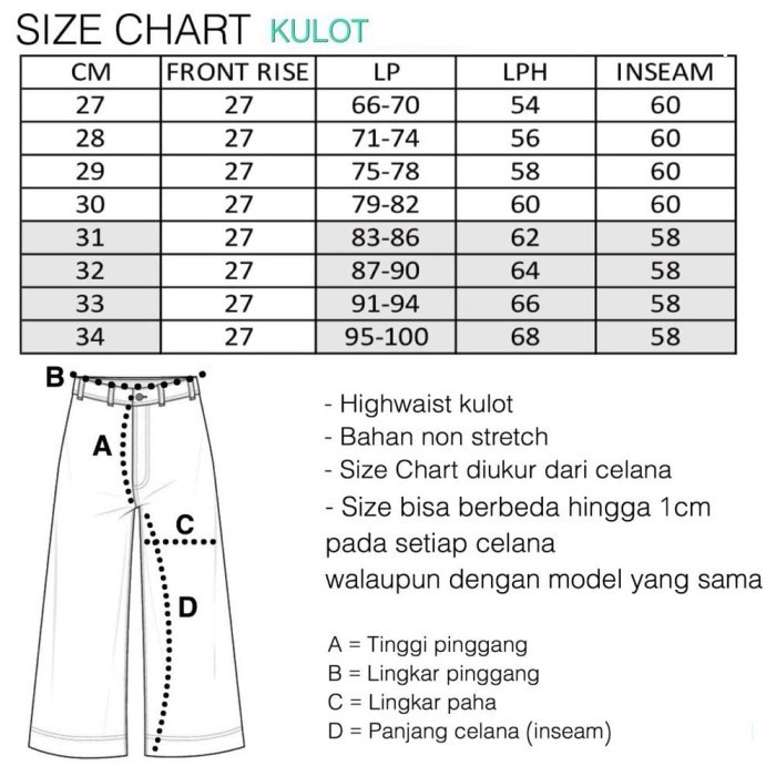 Celana Panjang Levis Jeans highwaist Kulot Wanita Pants-7