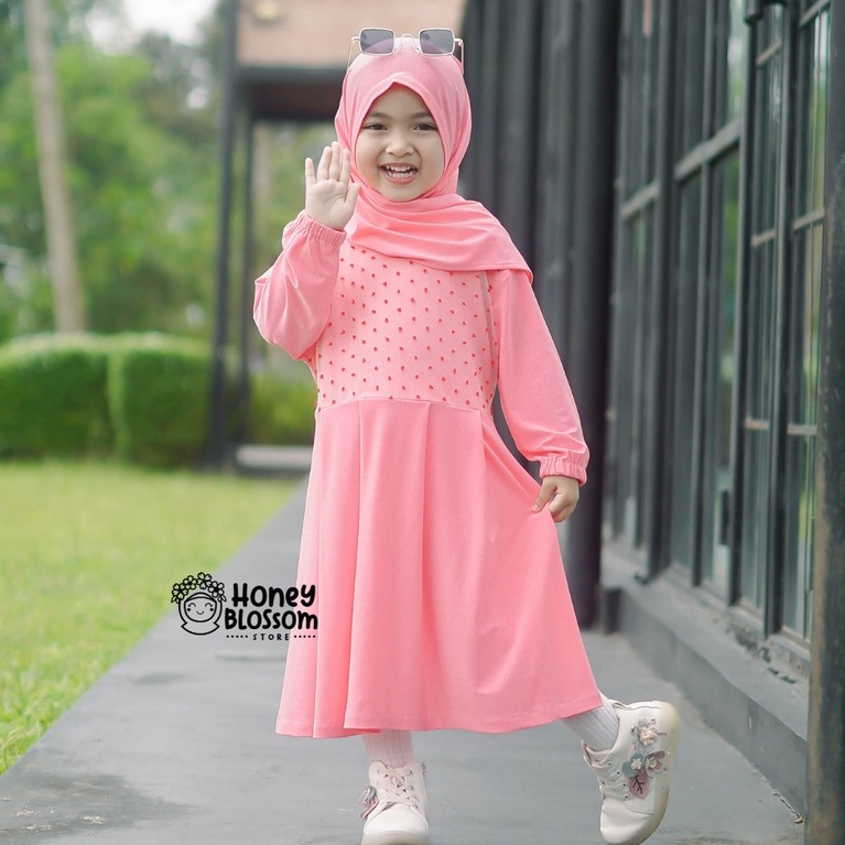 HONEYBLOSSOm gamis bayi perempuan 1 tahun / gamis bayi alesha series