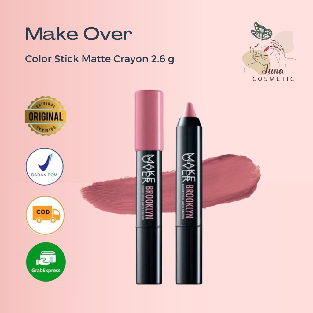 MAKE OVER Color Stick Matte Crayon 2.6 g - Lipstick Matte Makeover