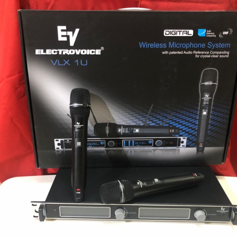 Mic Wireless EV Electro Voice VLX 1U Original Multichannel VLX1U