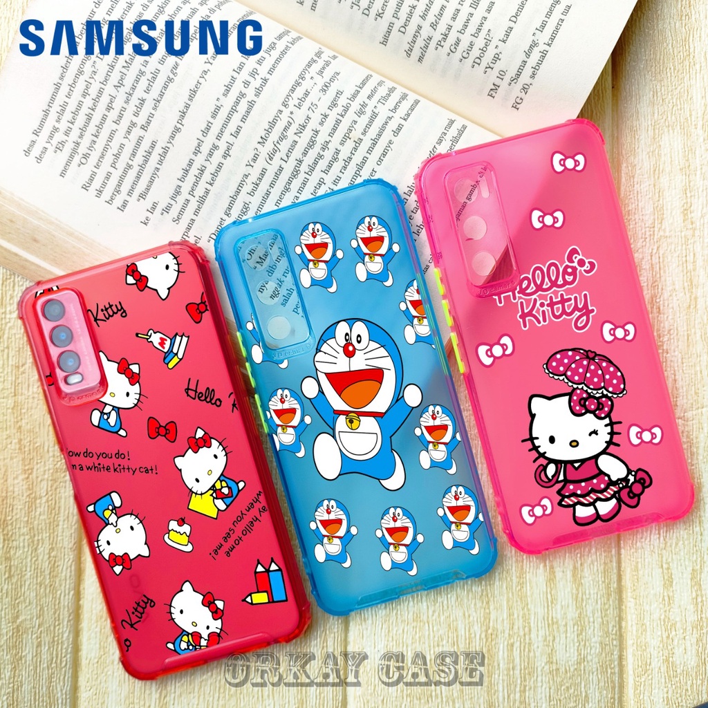 Soft Case Jelly Motif Doraemon Samsung A31 A21S A12 A02 A11 M11 A50S