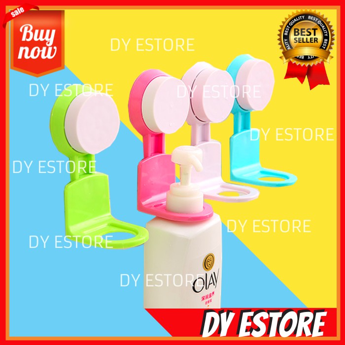 D334 Holder botol sabun Rak botol sabun Rak dinding Rak tempel Rak kamar mandi Rak sabun kecil mini