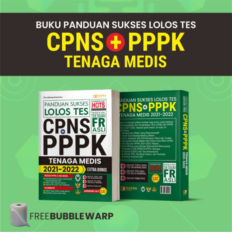 Buku PPPK CPNS Tenaga Medis 2021-2022