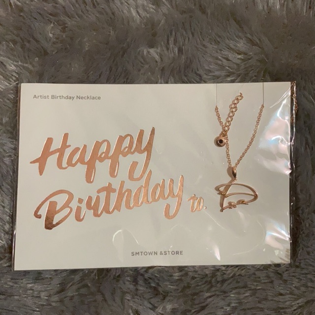 Birthday Necklace Kyungsoo