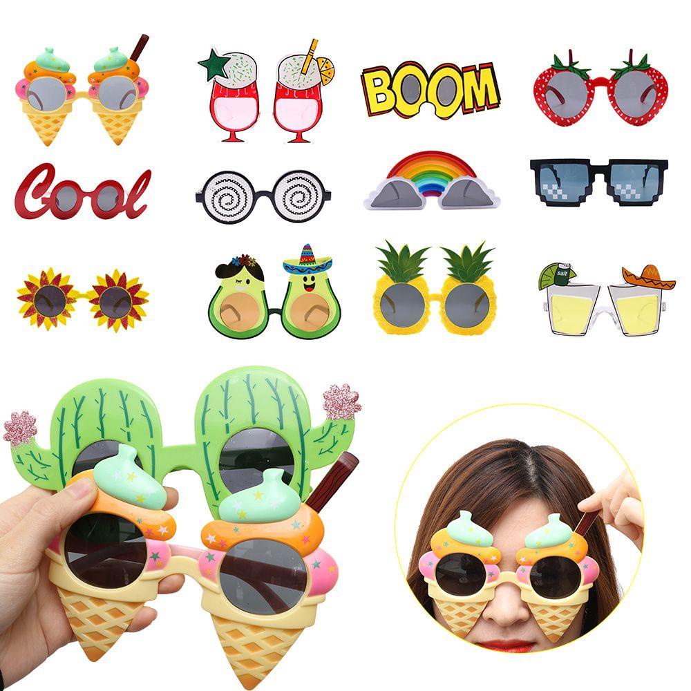 R-flower Sunglasses Sun Flower Shark Hias Properti Selfie Perayaan Liburan