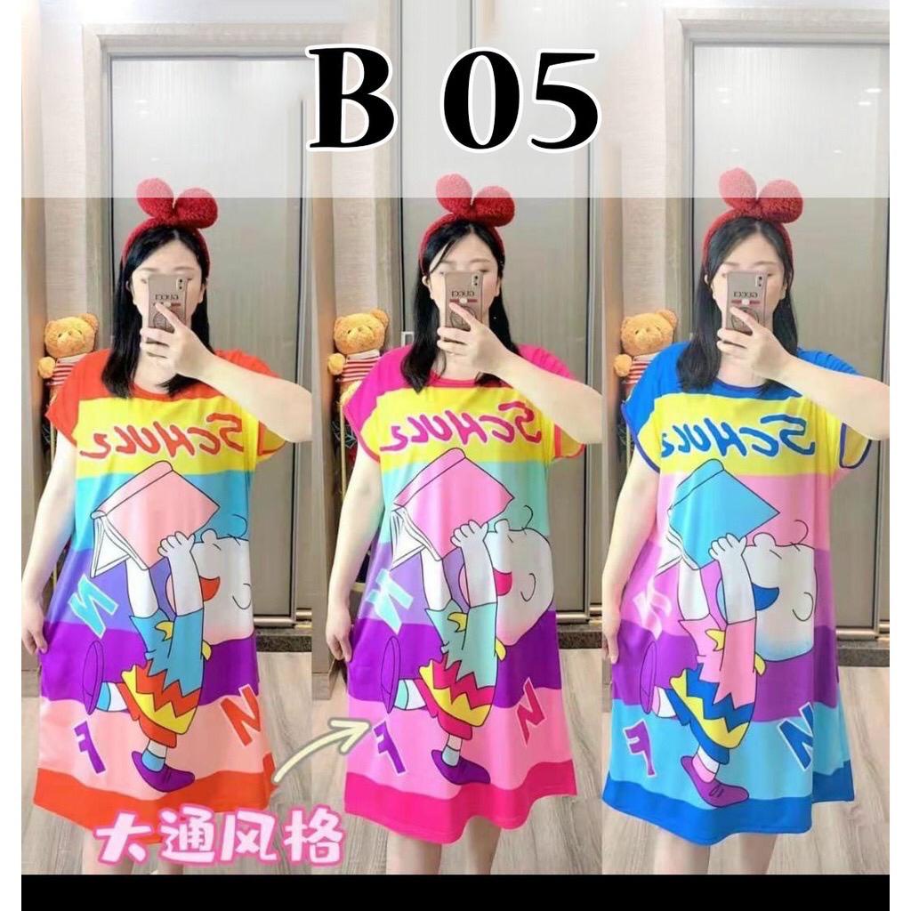 7.7 SALE DRESS DASTER WANITA BAJU SANTAI BAJU PEREMPUAN