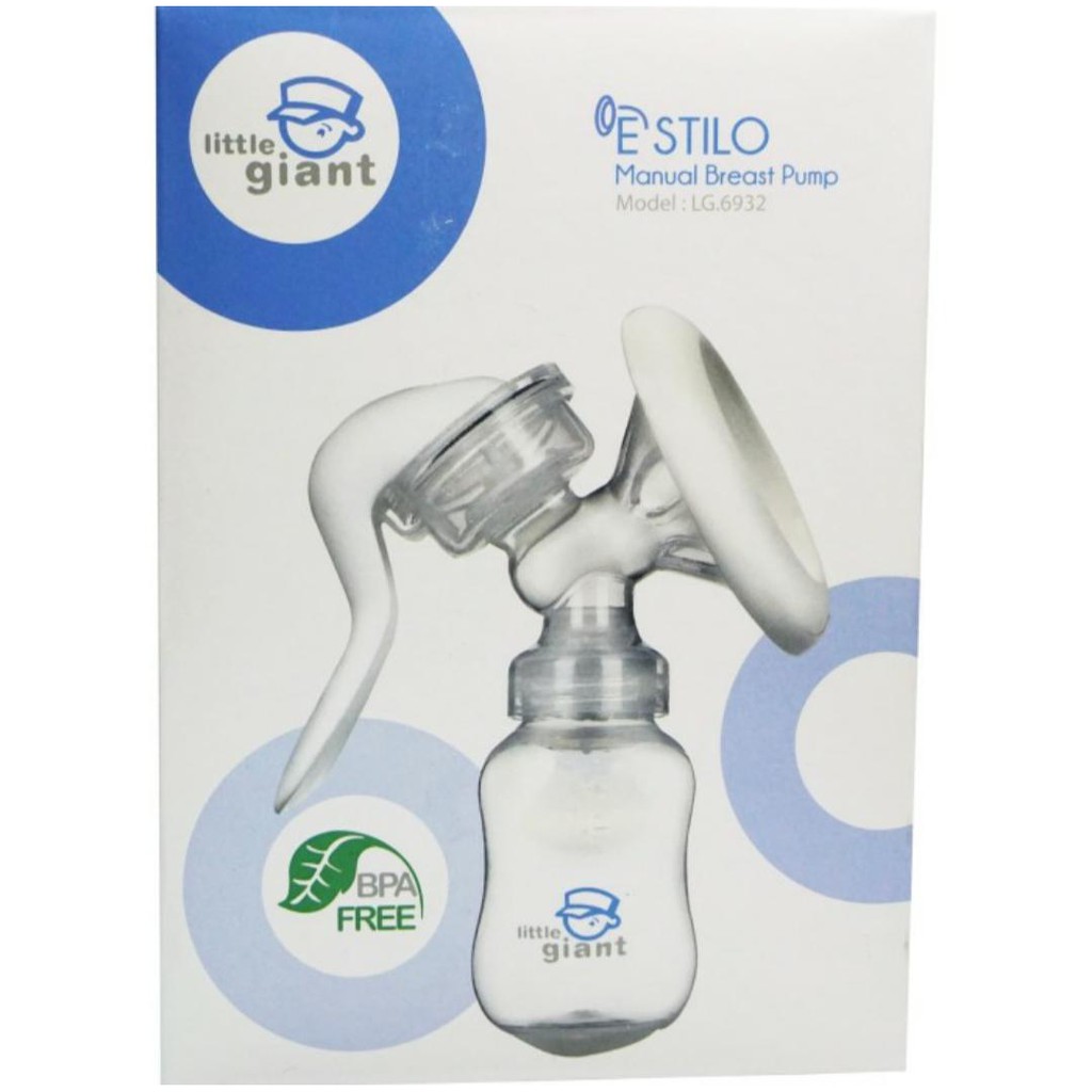 Little Giant LG6932 Estilo Manual Breast Pump Pompa Asi