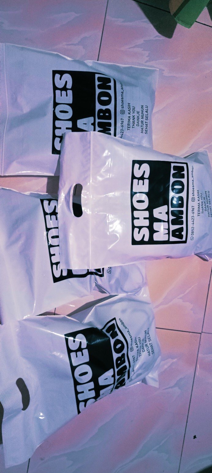 Sablon Plastik Murah Ziplock Plong 30x38+7 Free Design Plastik Packing Olshop