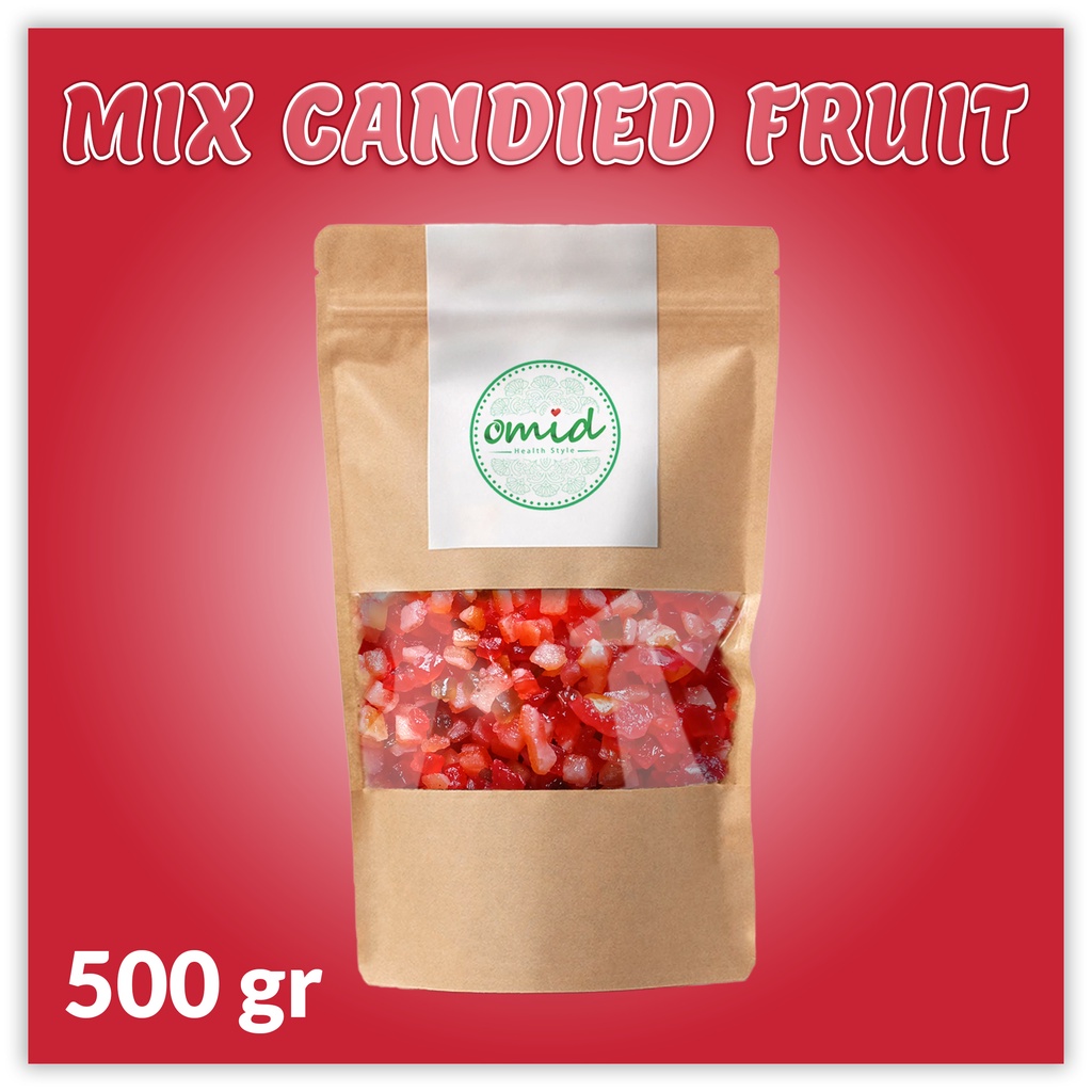 

500GR | Mixed Candied Fruit | Manisan buah campur