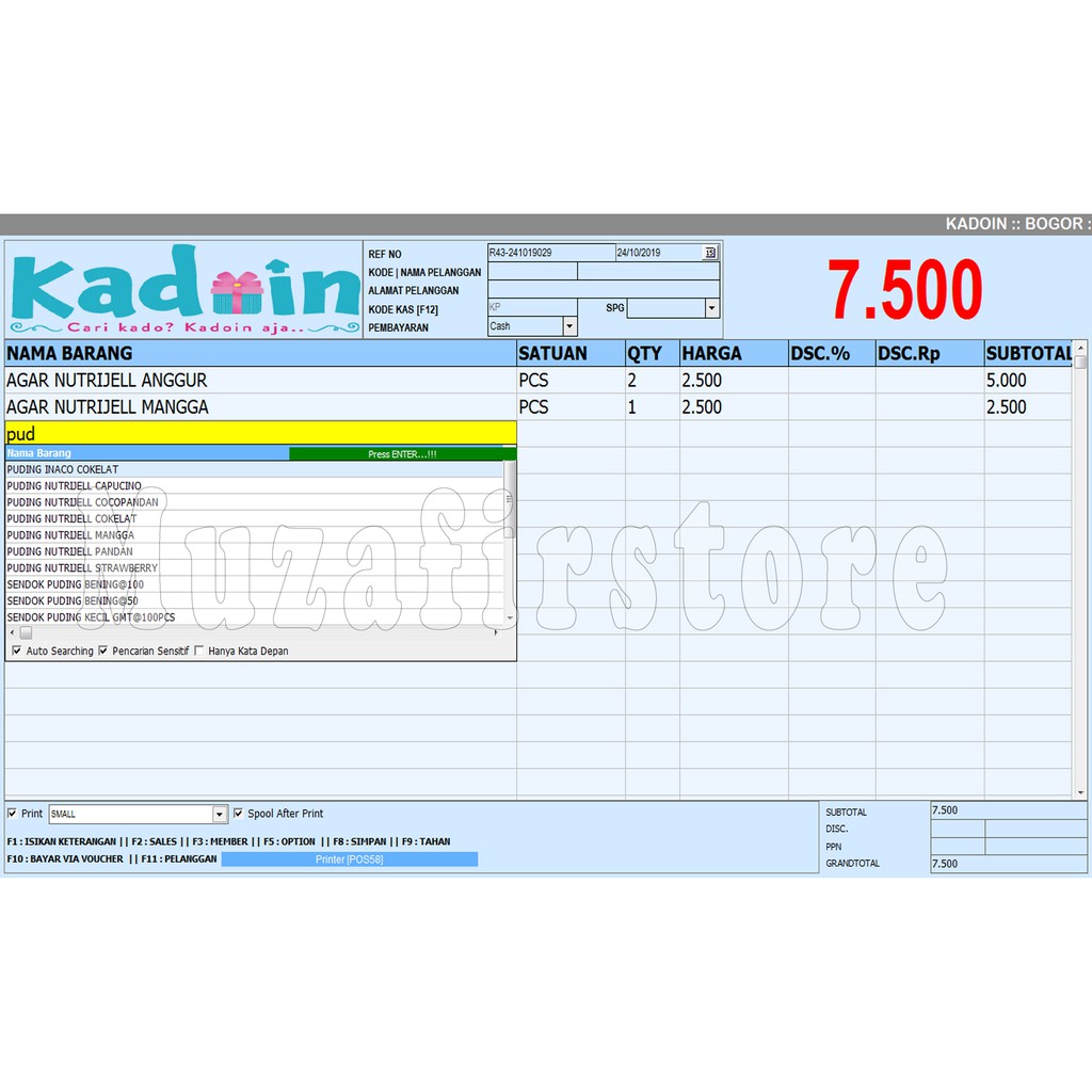 Aplikasi Kasir Toko Minimarket Terlaris / Aplikasi Penjualan SID Retail Pro SP5