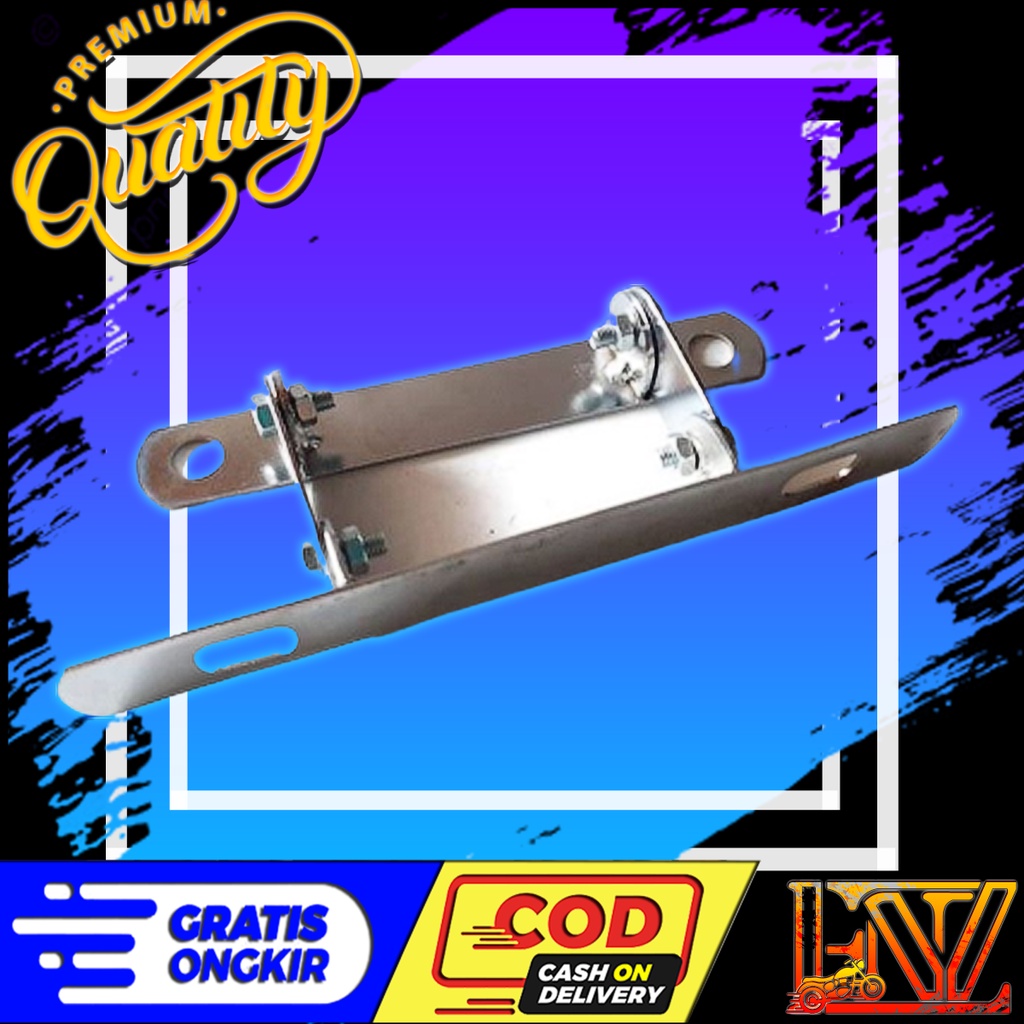 Dudukan Plat Nomor Nomer Universal Semua Motor