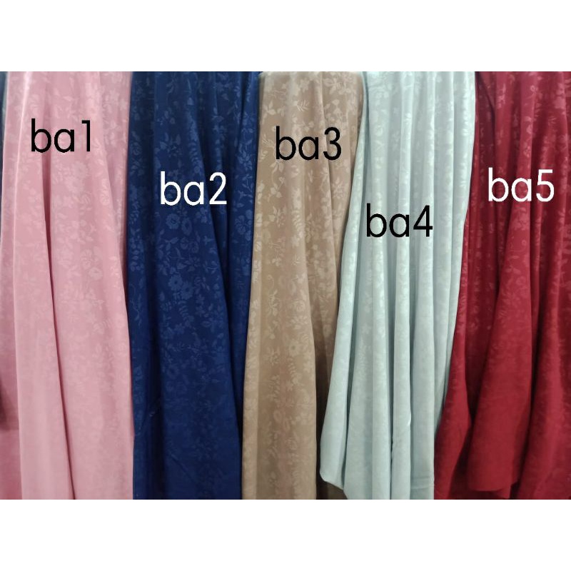 kain wolfis embos motif bunga, ecer dan grosir, harga 0.5m